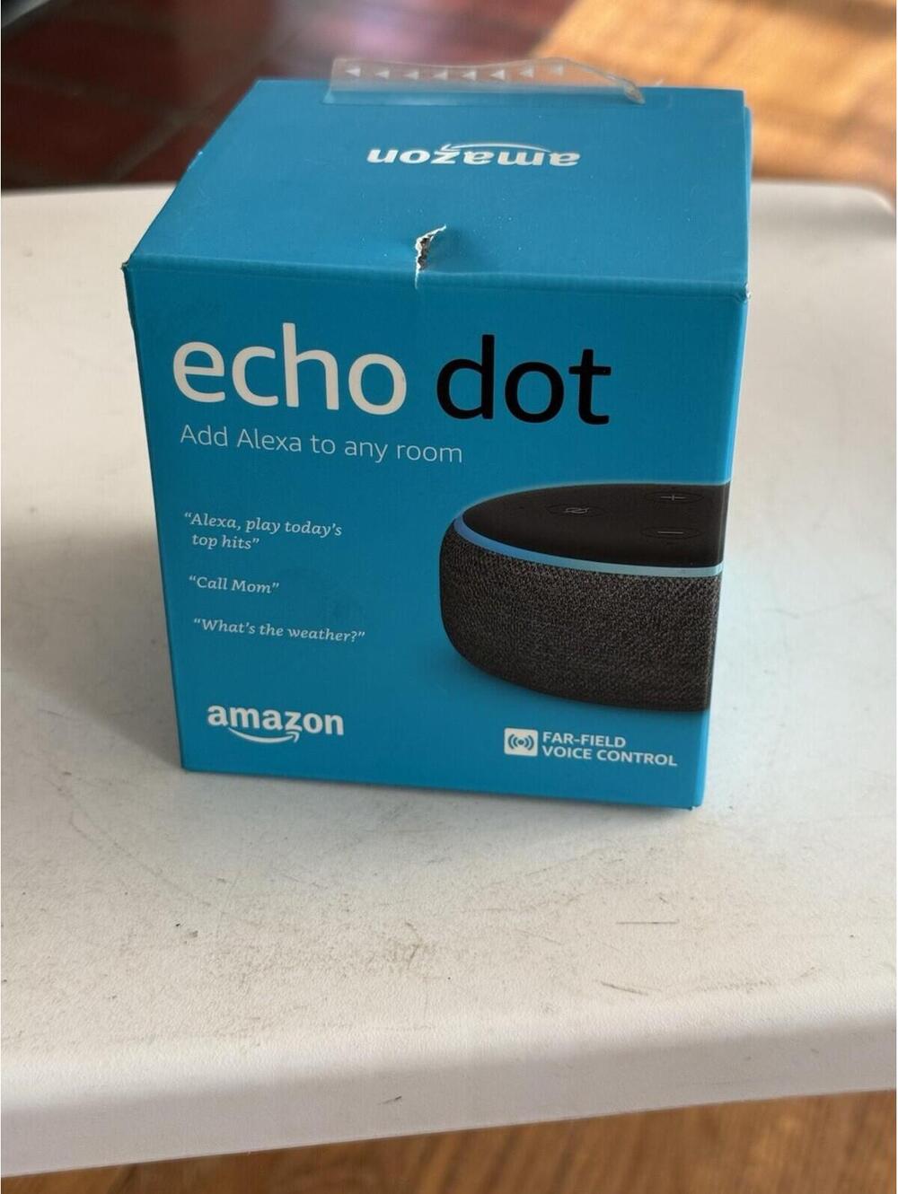 Amazon Echo Dot (3rd Generation) Smart Speaker - Charcoal